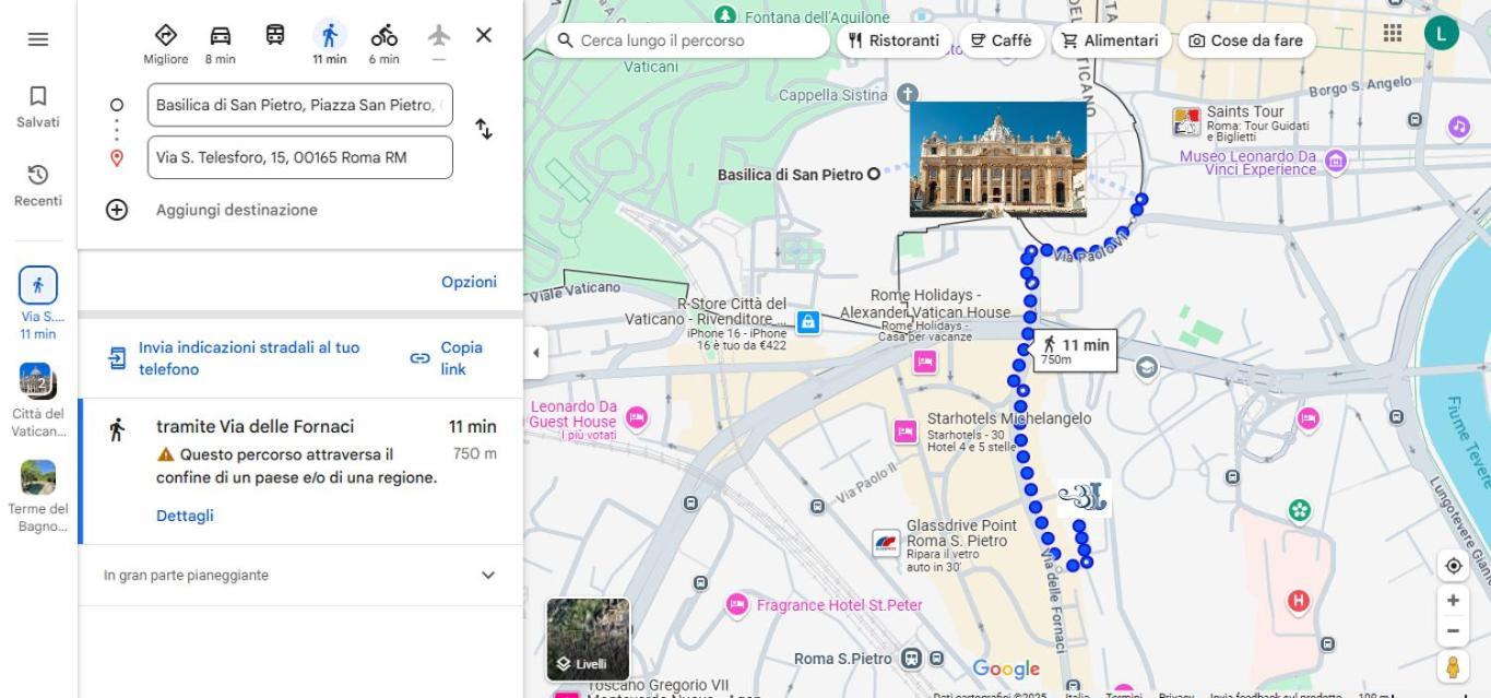 Le 3 Elle Vaticano San Pietro Roma Ngoại thất bức ảnh